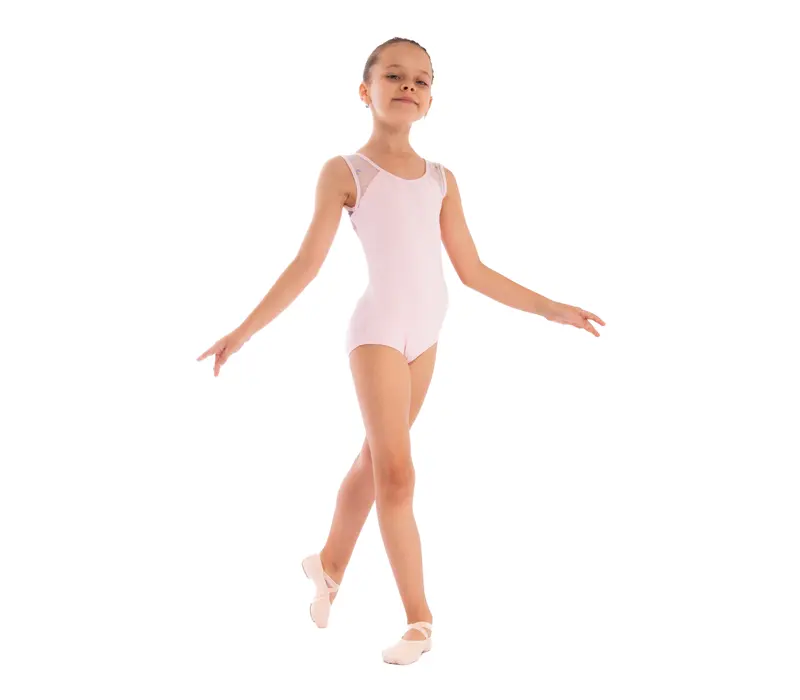 Bloch Dynamic, tank leotard for children - Pink