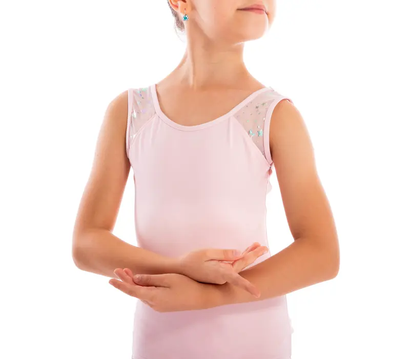 Bloch Dynamic, tank leotard for children - Pink