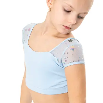 Capezio Star Cosmic Top, girl's crop top