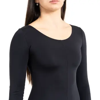 Capezio long sleeve unitard for dancers - Black