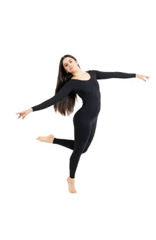 Capezio long sleeve unitard for dancers