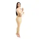 Capezio long sleeve unitard for dancers - Nude Capezio