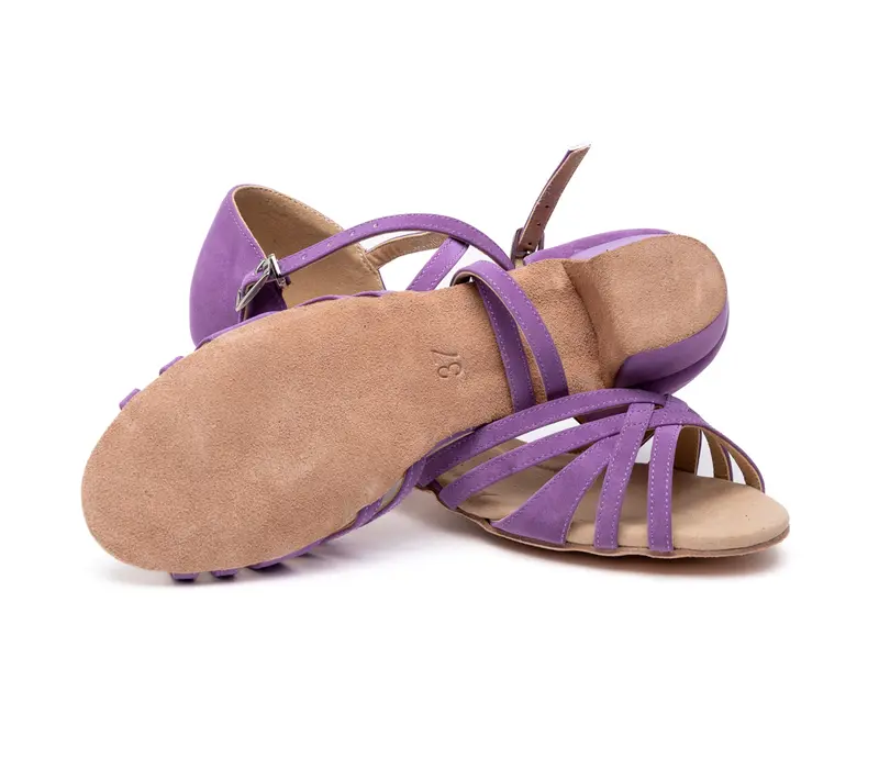 Dancee Anika, women's latin shoes - Violet purple