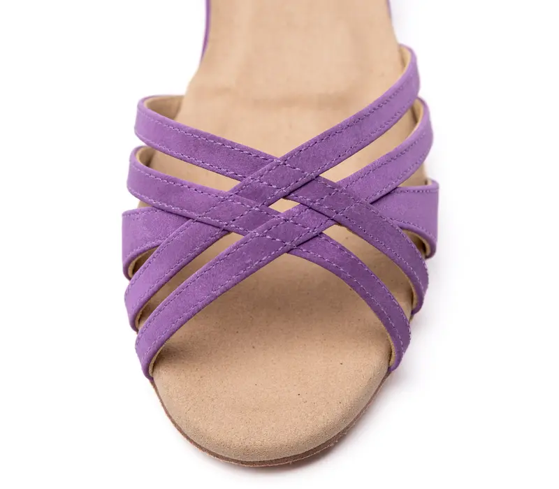 Dancee Anika, women's latin shoes - Violet purple