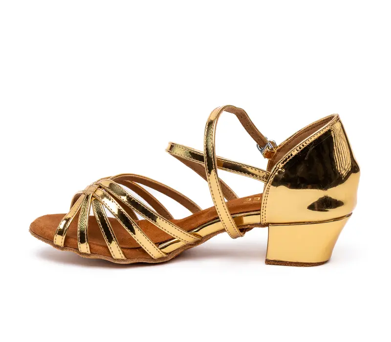 Dancee Betty, women´s latin shoes - Gold