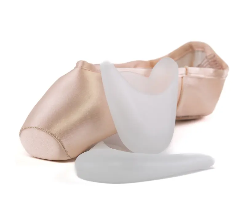 Dansez-Vous Silicone toe pad for pointe shoes - White