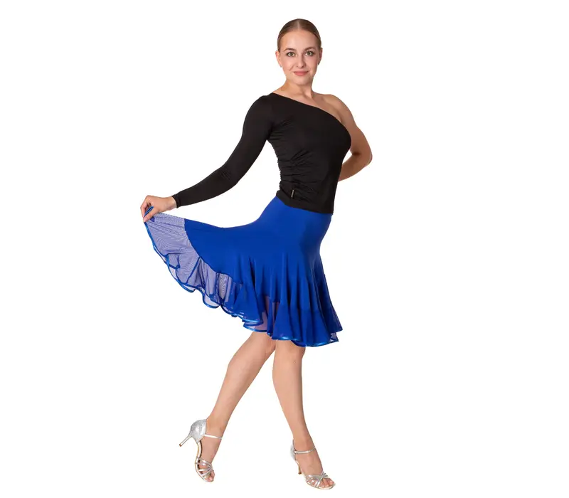 Elegance, Latino skirt for ladies - Royal blue