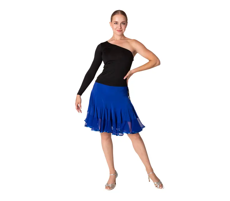 Elegance, Latino skirt for ladies - Royal blue