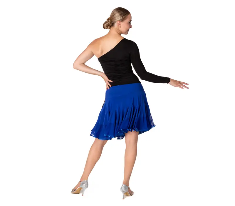 Elegance, Latino skirt for ladies - Royal blue