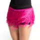 FSD Natty, shorts for girls with colourful tassels