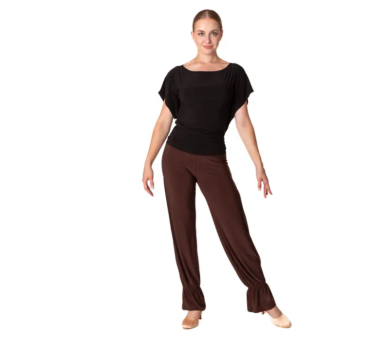 FSD Jana, women's training trousers - Chocolate