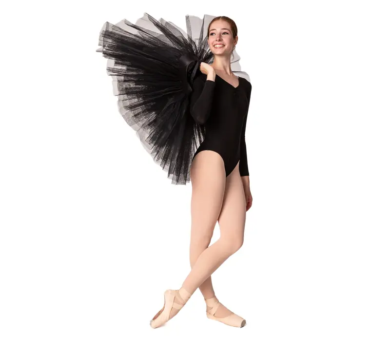 Dalila, leotard for ladies - Black