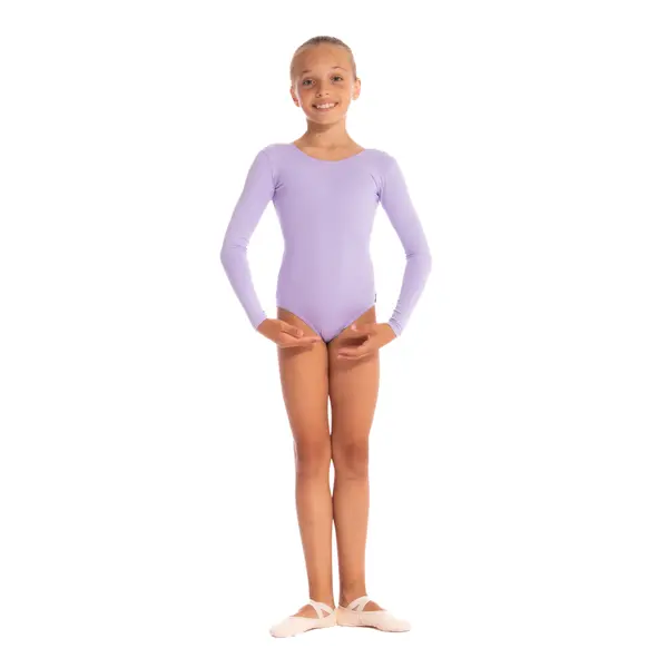 Grand Prix Dalila, children's long sleeve leotard