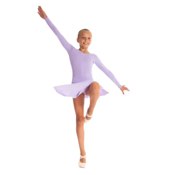 Grand Prix Dalila, children's long sleeve leotard