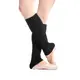 Danae, knitted leg-warmers with 50 cm length - Black