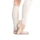 Danae, knitted leg-warmers with 50 cm length - Ivory