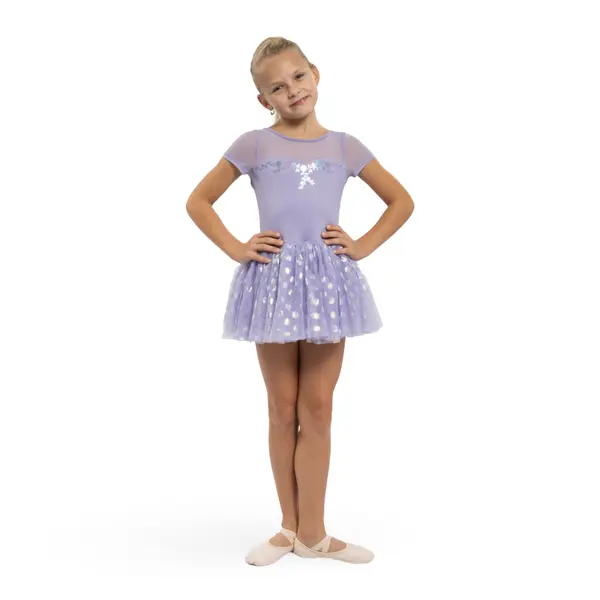 Mirella Glow, kids cap sleeve tutu dress