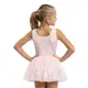 Mirella Glow tank, thick straps leotard with tutu skirt