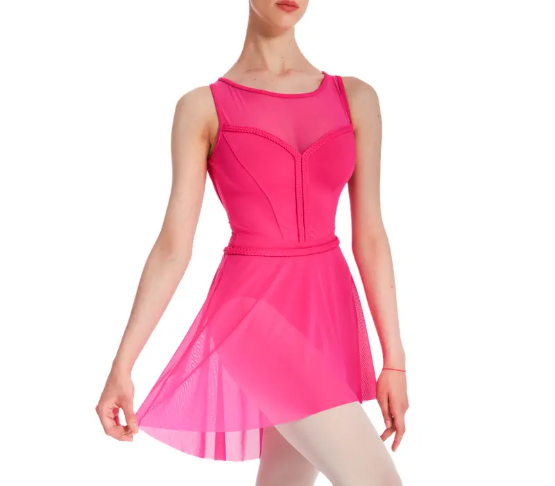 Bloch Professional, short ballet skirt for ladies - Fuchsia