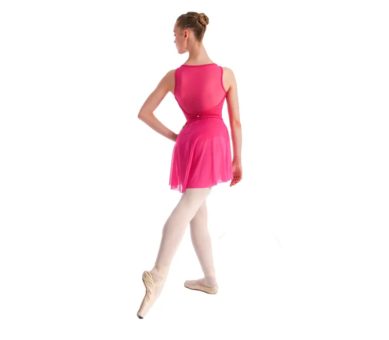 Bloch Ava, women's leotard with thick straps - Fuchsia