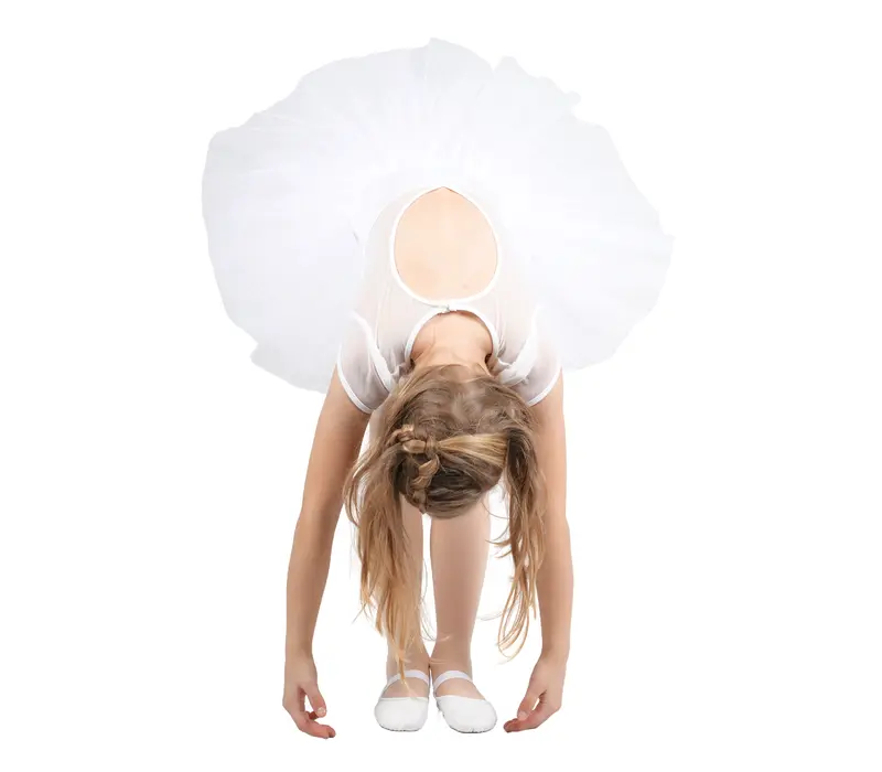 Rumpf Dada, girl's tutu skirt - White