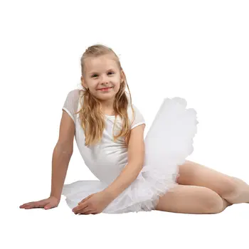 Rumpf Dada, girl's tutu skirt - White