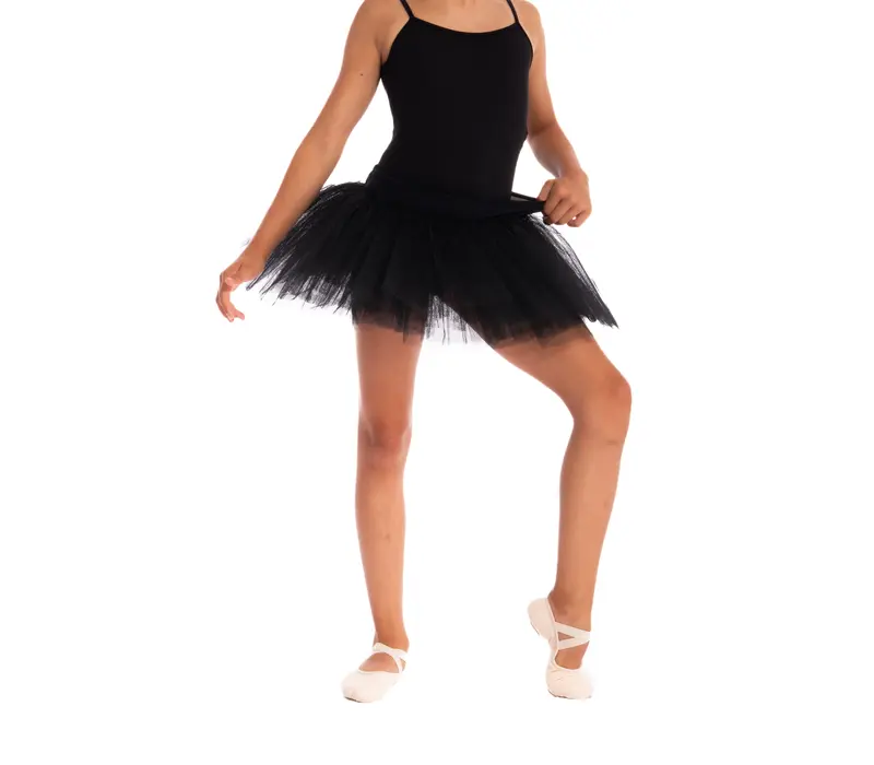 Rumpf Dada, girl's tutu skirt - Black