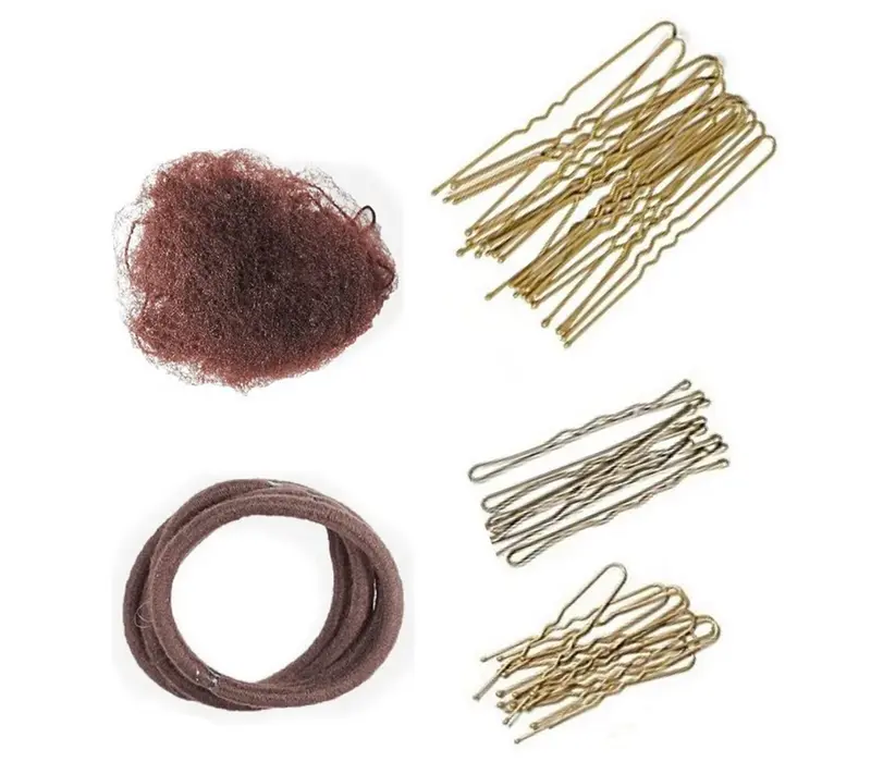 Tech Dance, hair accessories set - Brown