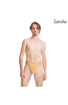 Sansha Dance belt with sewn plate in the front part