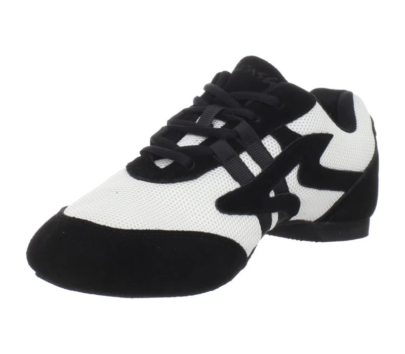 Sansha Salsette-1 V931M, jazz shoes - White/black