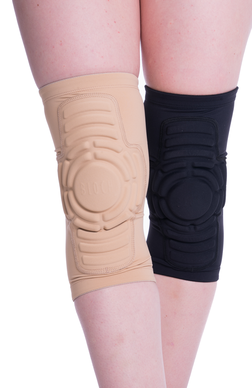 Women's Modern and Urban Dance Knee Pads - Black